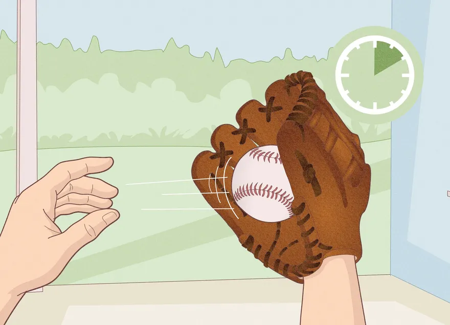 Comment roder un nouveau gant de baseball