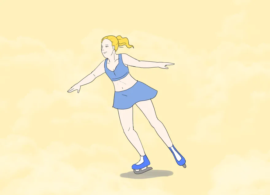 Comment faire une pirouette sur un pied en patinage artistique