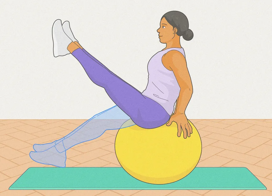 Comment faire un exercice d'abdominaux en position assise