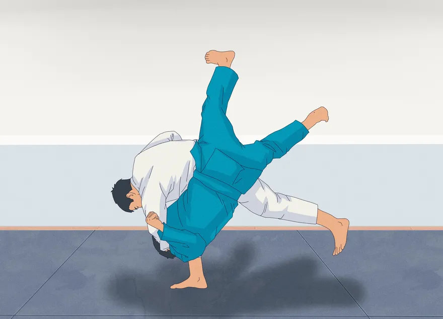 Comment faire la projection de judo Ouchi Gari