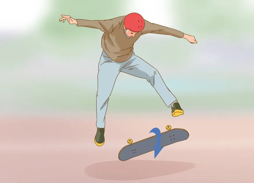 Comment faire un Heel Flip