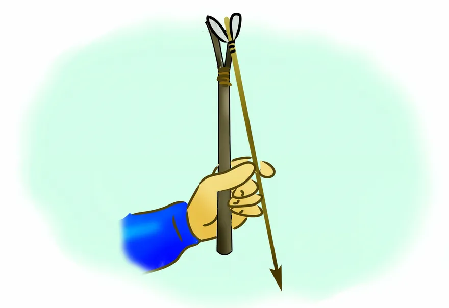 Comment fabriquer un atlatl simple