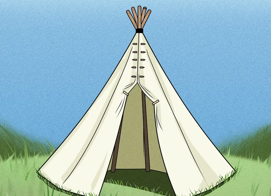 Comment faire un tipi