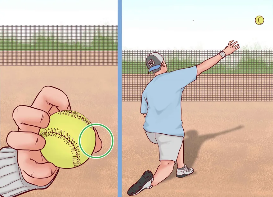 Comment lancer au softball en balle lente