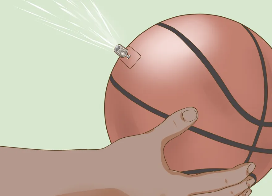 Comment pomper un ballon de basket Neverflat de Spalding