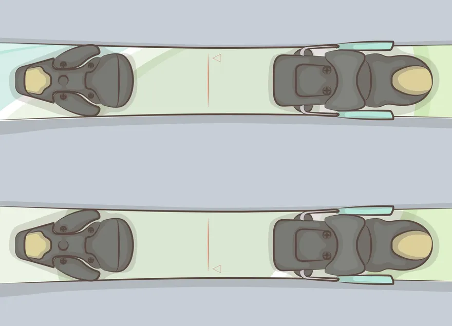 Comment mettre des fixations de ski sur des skis