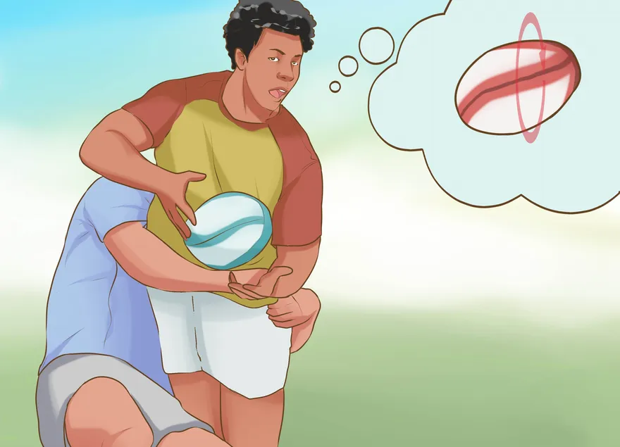 Comment faire tourner un ballon de rugby