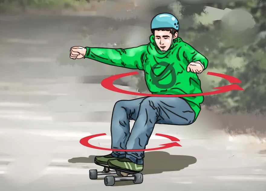 Comment s'arrêter sur un longboard