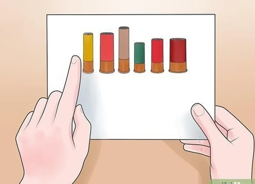 étape 5 notez la taille des plombs de vos munitions.