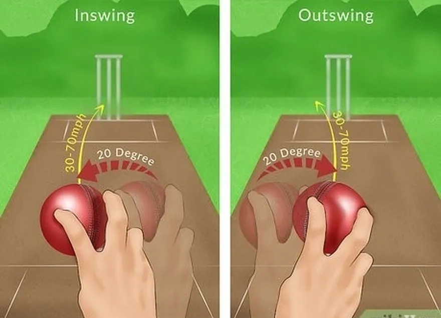 étape 3 relâchez le ballon avec la couture pointant dans la direction de l'élan.