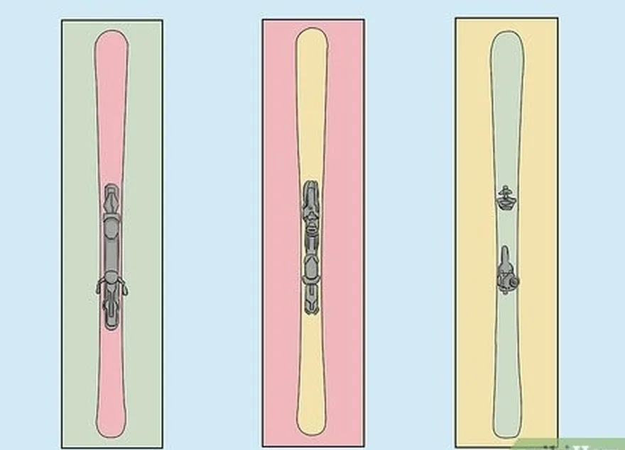 étape 2 choisissez les types de skis qui vous conviennent.