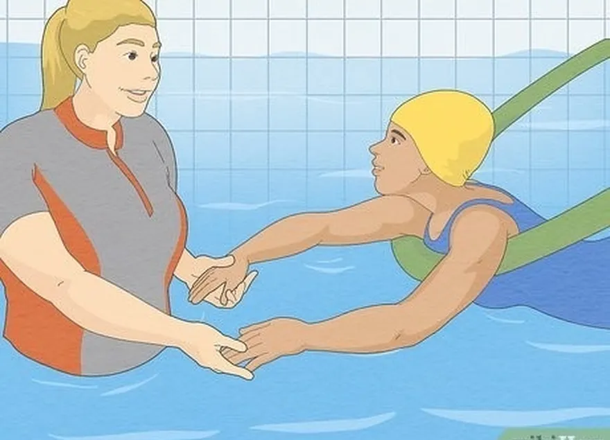 étape 2 prenez des cours de natation.