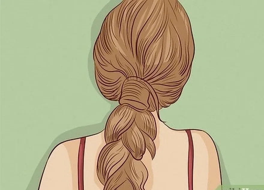 étape 2 essayez une tresse lâche si vous préférez garder vos cheveux relevés.