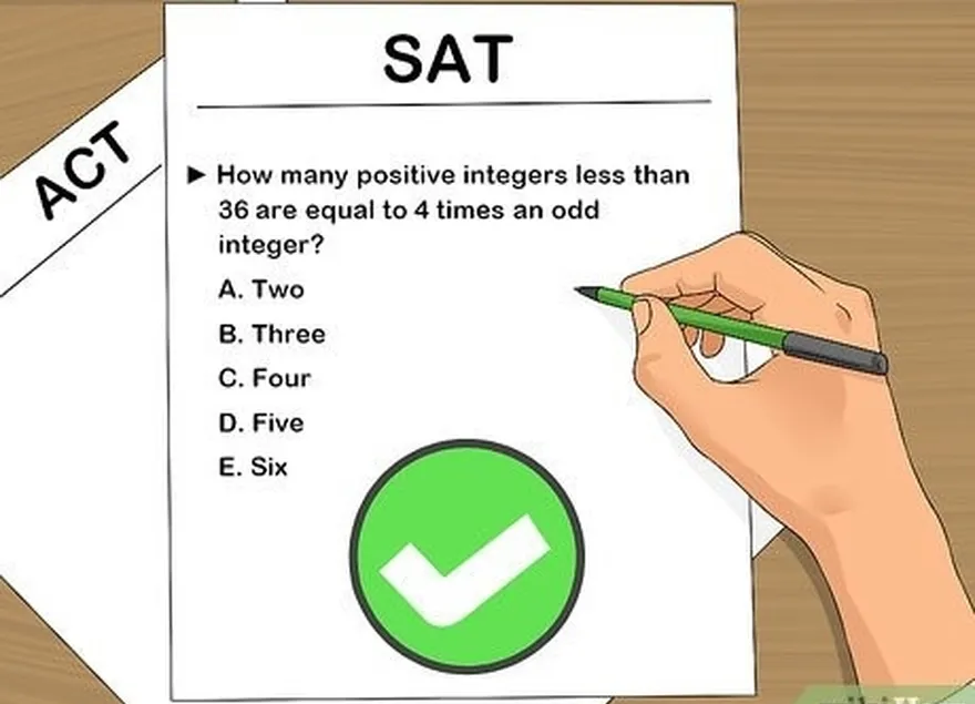 étape 3 passez l'act ou le sat.