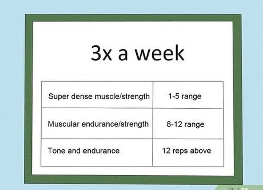 étape 1 choisir un programme d'entraînement.