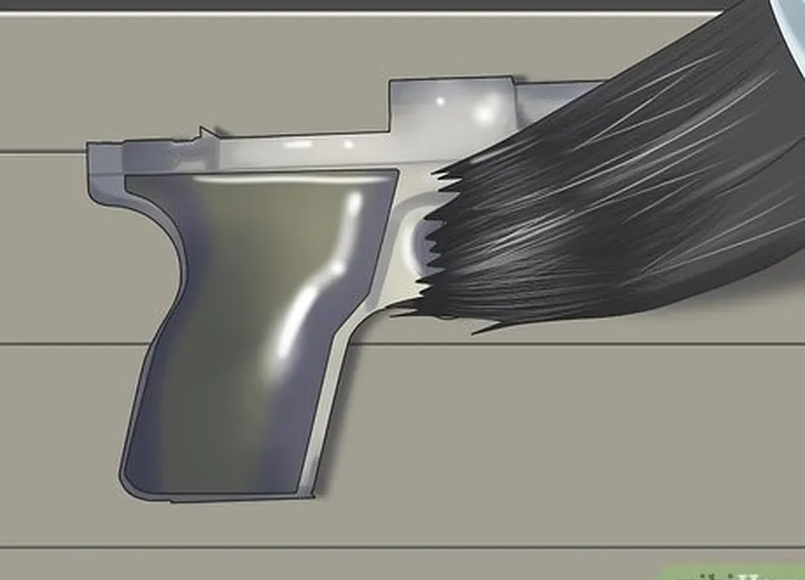 étape 5 assaisonner la finition avec de l'huile pour fusil une fois que vous avez obtenu le niveau de bleuissement souhaité.