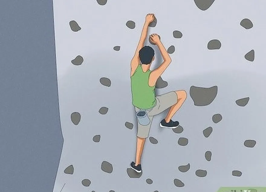 étape 2 choisissez l'escalade de bloc pour un sport moins cher et plus facile à pratiquer pour les débutants.