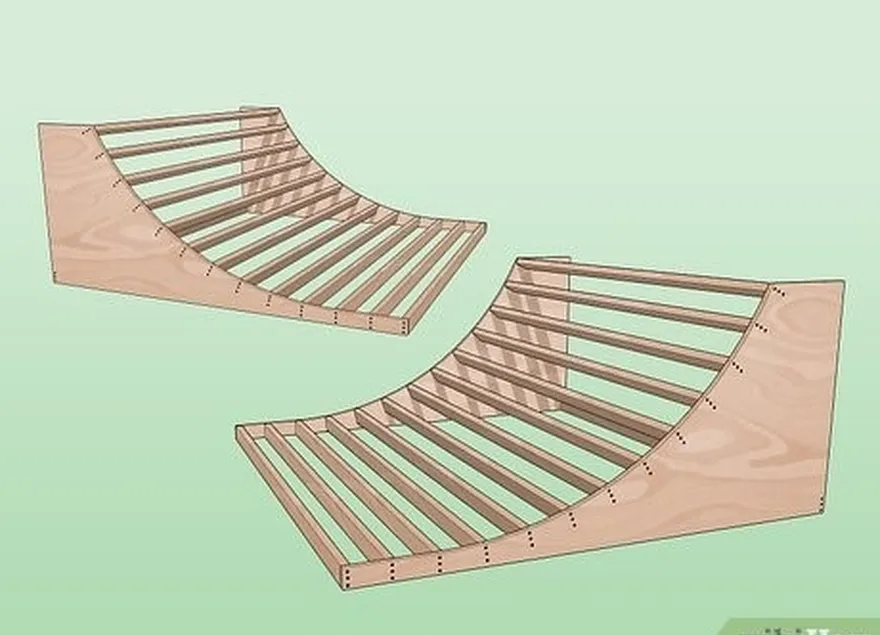 étape 1 commencez par construire les pièces de transition.