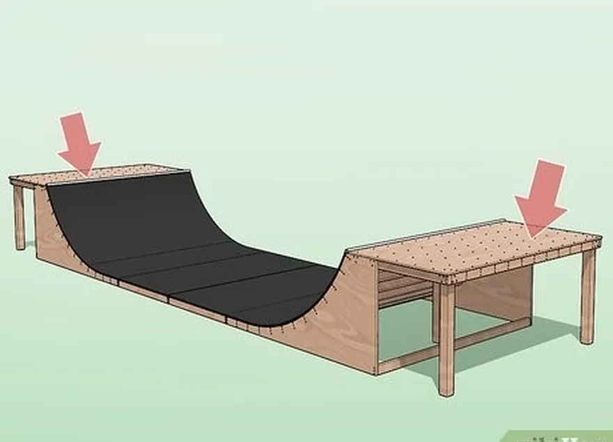 étape 5 construisez des plates-formes à côté des transitions pour pouvoir vous tenir debout.