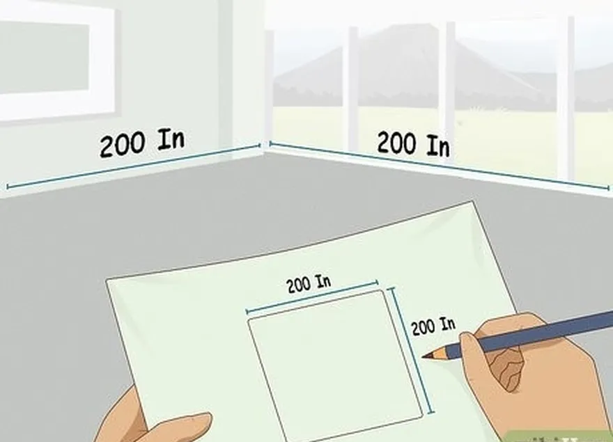 étape 1 mesurez les dimensions de votre espace d'entraînement.