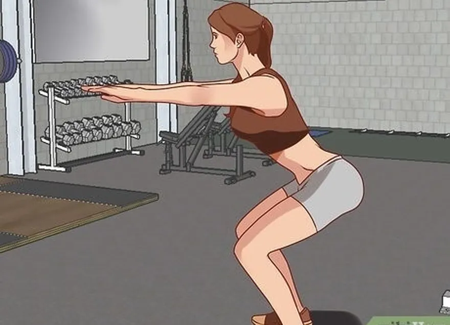 étape 1 squat