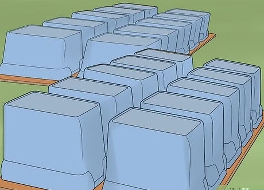 étape 7 construire et relier des sections supplémentaires pour obtenir un radeau plus grand.