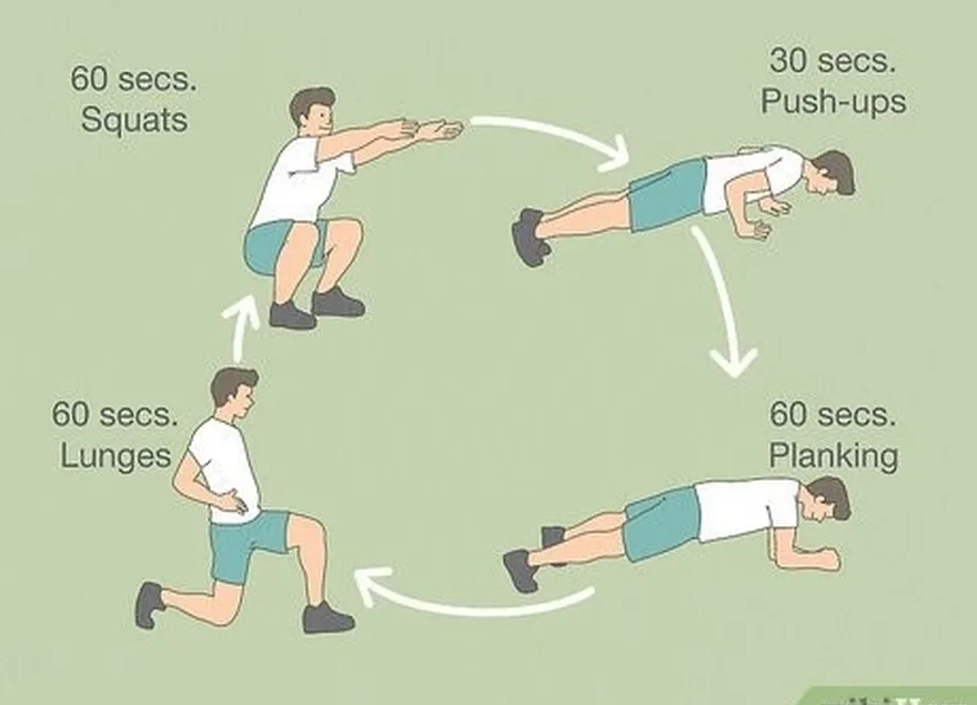 étape 5 effectuez un entraînement en circuit avec moins de temps de repos entre les séries.