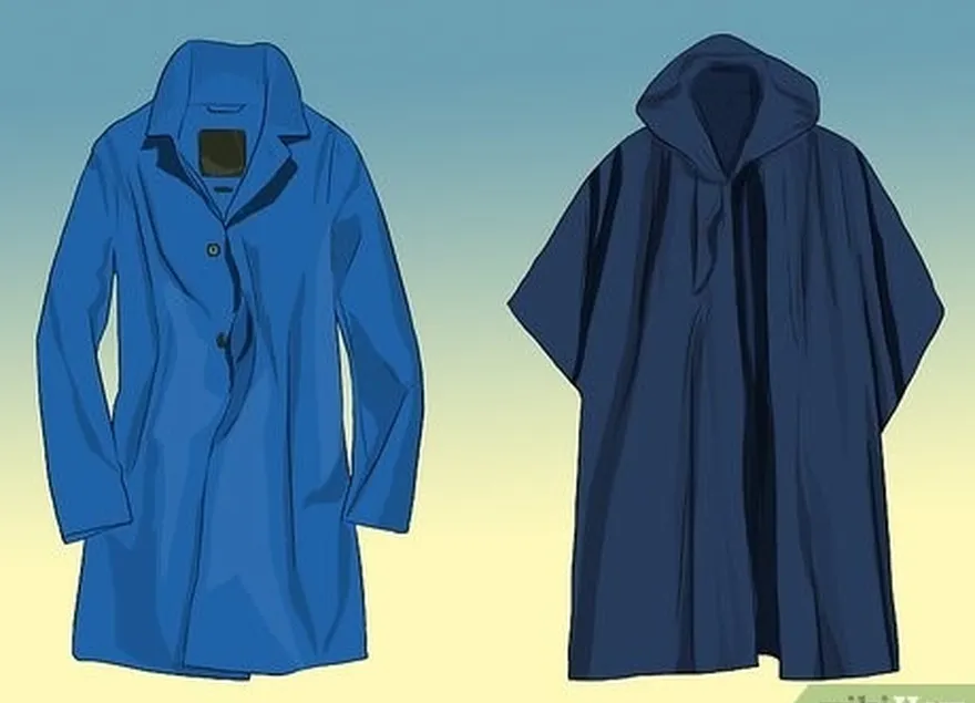 étape 2 apportez un imperméable ou un poncho.