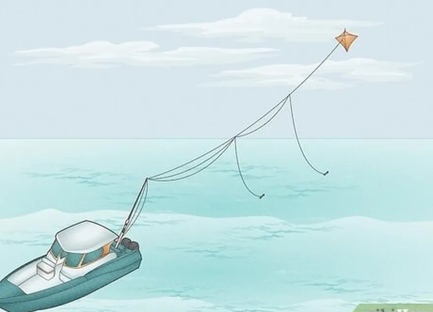 étape 4 essayez la pêche au cerf-volant.