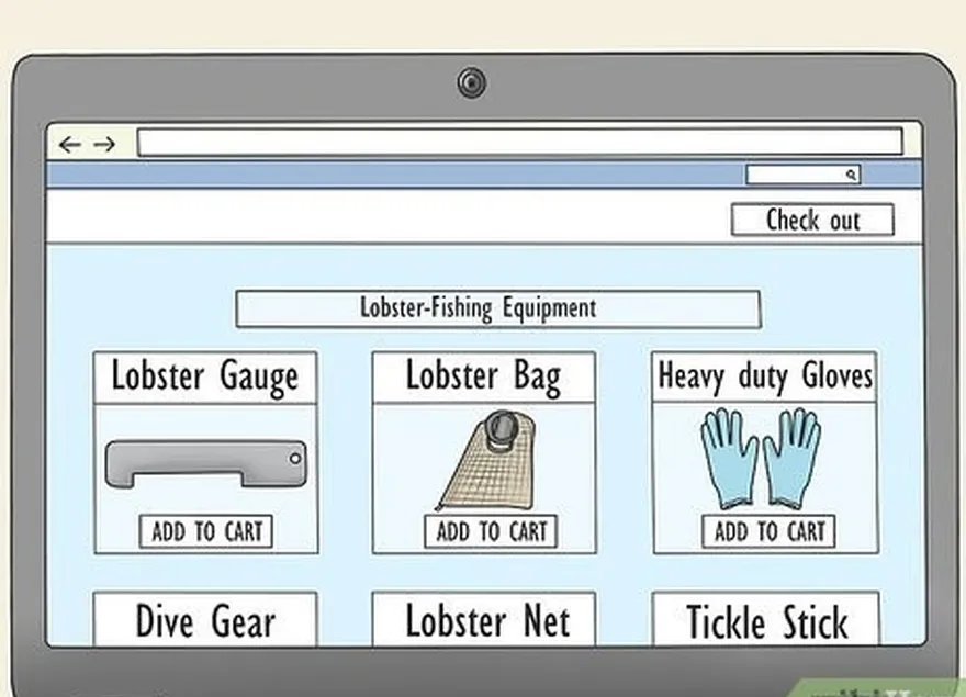 étape 5 acheter l'équipement adéquat pour la pêche au homard en pinces.