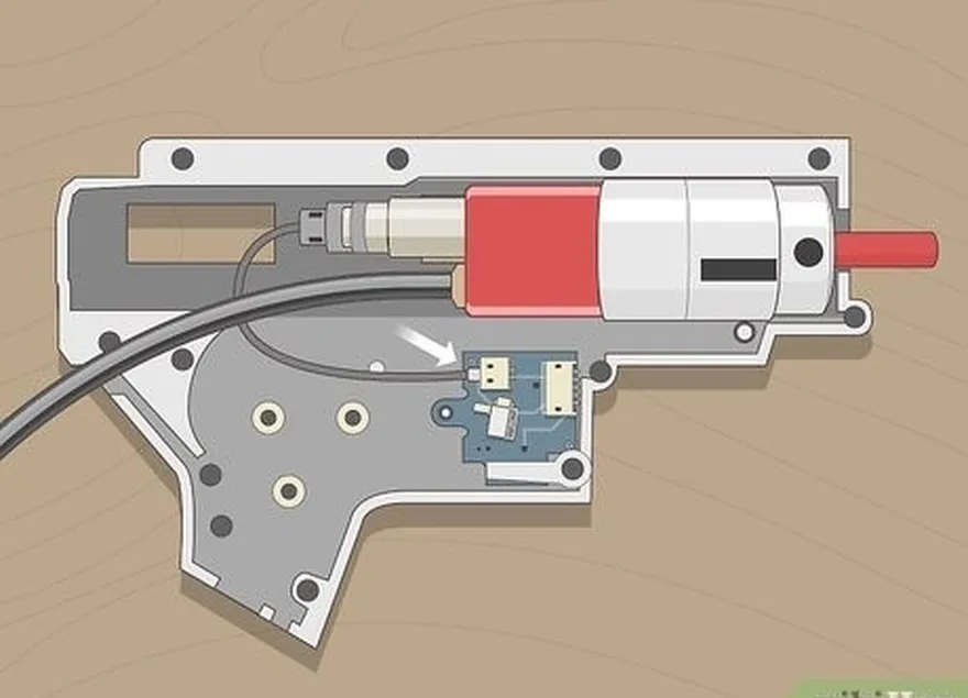 étape 6 connecter la carte de déclenchement et le module principal.