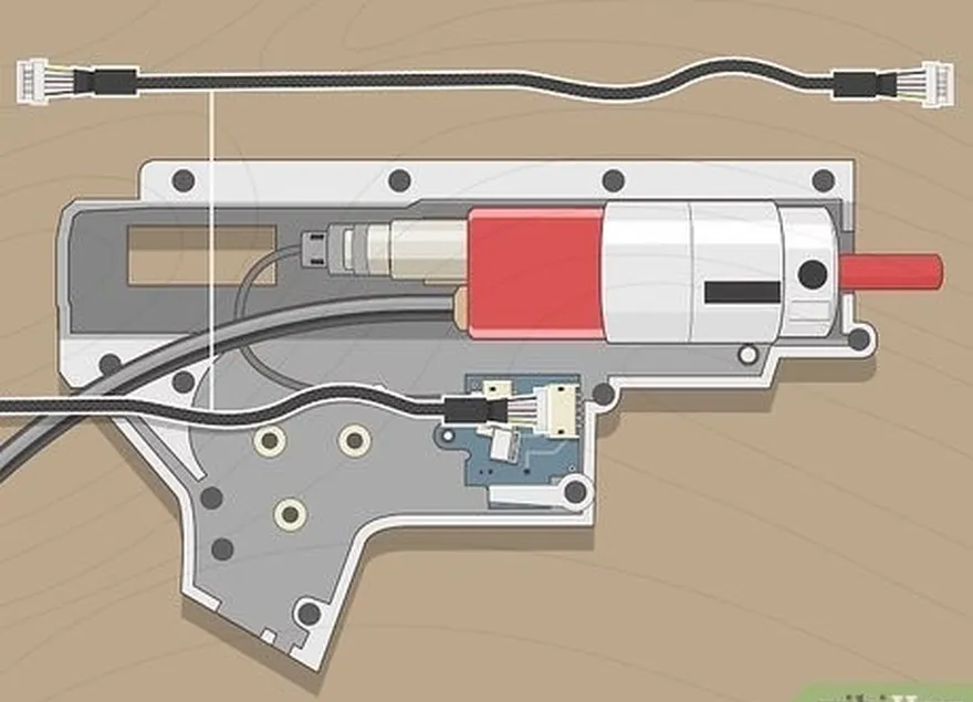 étape 7 connecter le faisceau de câbles.