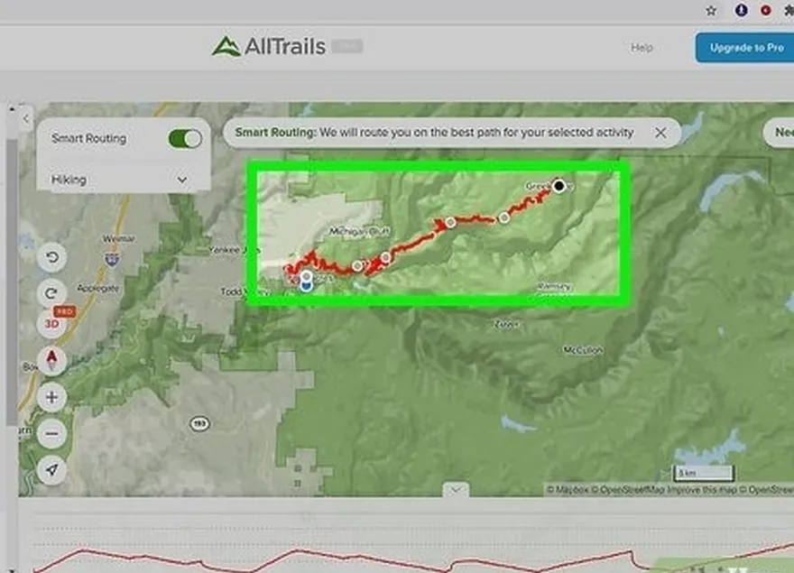 étape 6 alltrails dispose d'un 