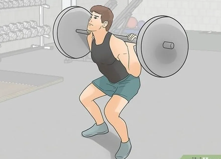 étape 4 essayez les squats.