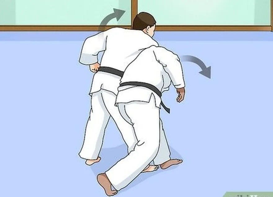 étape 3 utiliser le judo pour apprendre les immobilisations, les saisies et les prises.