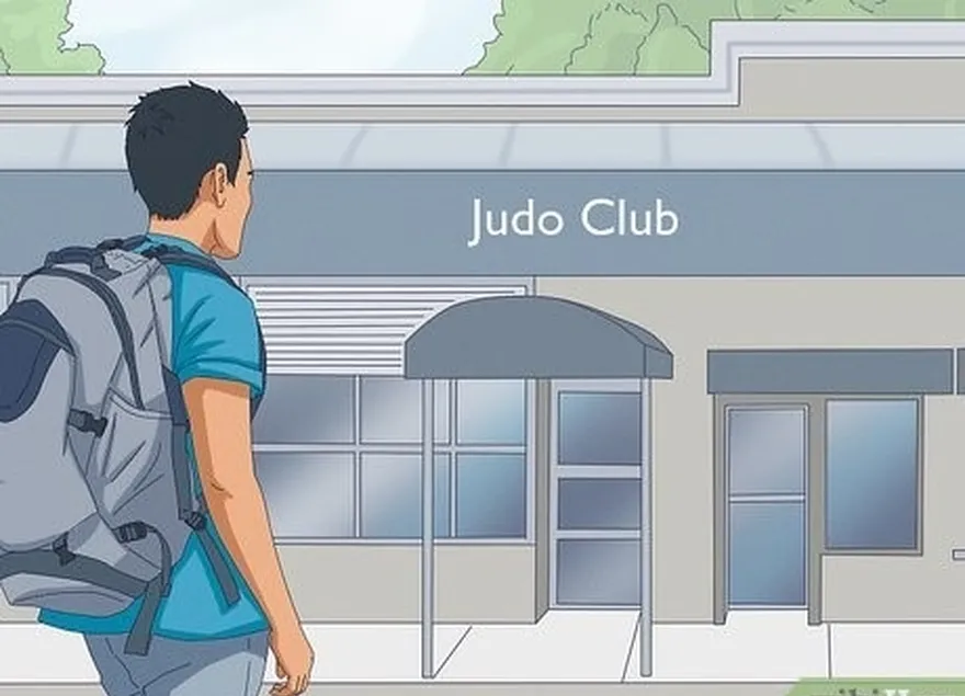 étape 1 trouver un studio local qui propose des cours de judo.