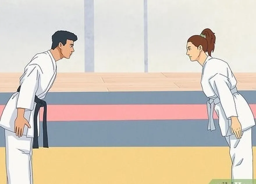 étape 16 apprendre et comprendre l'étiquette et l'histoire du judo.