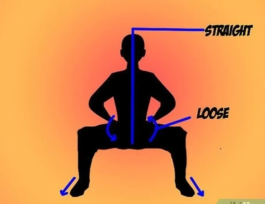 étape 4 assurez-vous que vos pieds sont toujours tournés vers l'avant, que votre corps est toujours droit et que vos hanches sont relâchées.