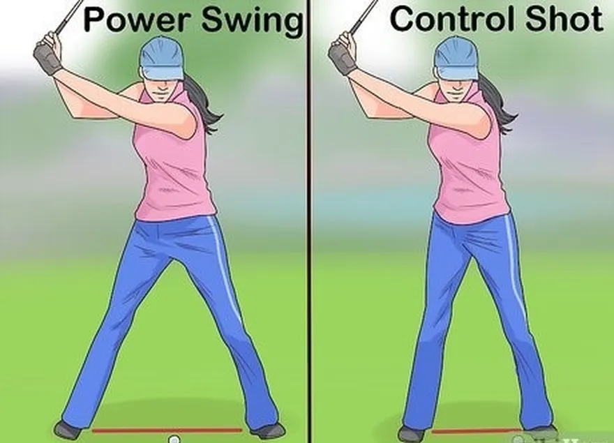 étape 1 connaître le type de swing que l'on veut effectuer're using.