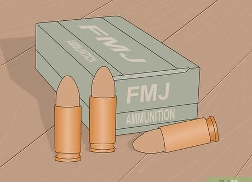 étape 2 choisissez des munitions d'entraînement pour le tir sur cible.