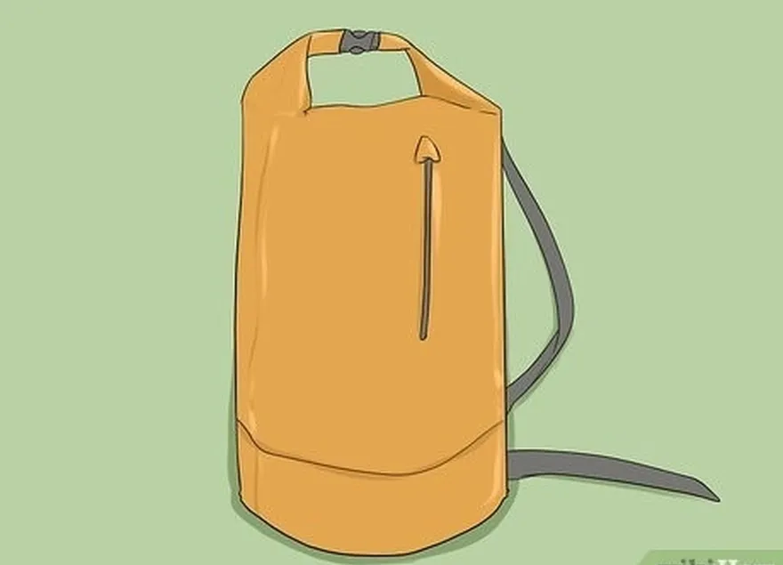 étape 6 conservez vos objets de valeur dans un sac étanche.