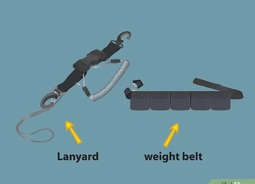 étape 4 achetez votre ceinture de flottaison et votre longe.