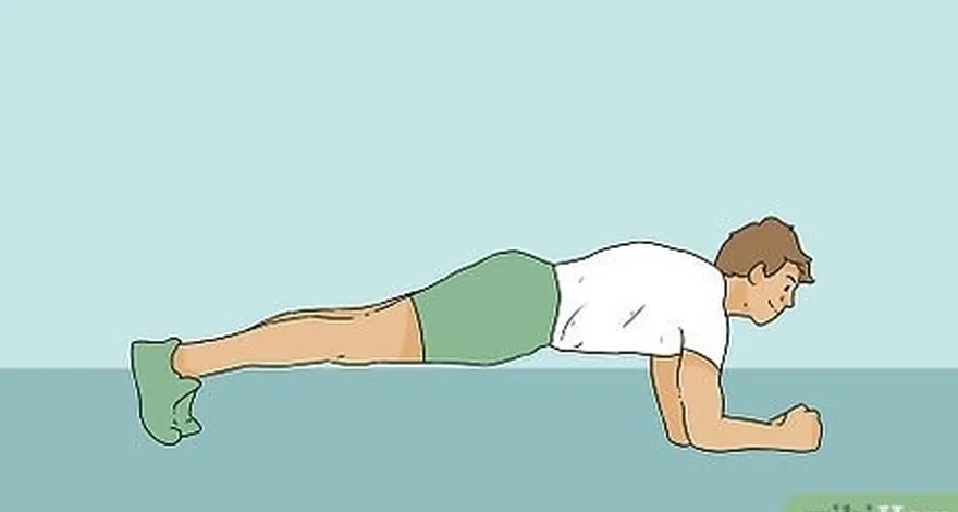 étape 5 : faites des exercices de planche.