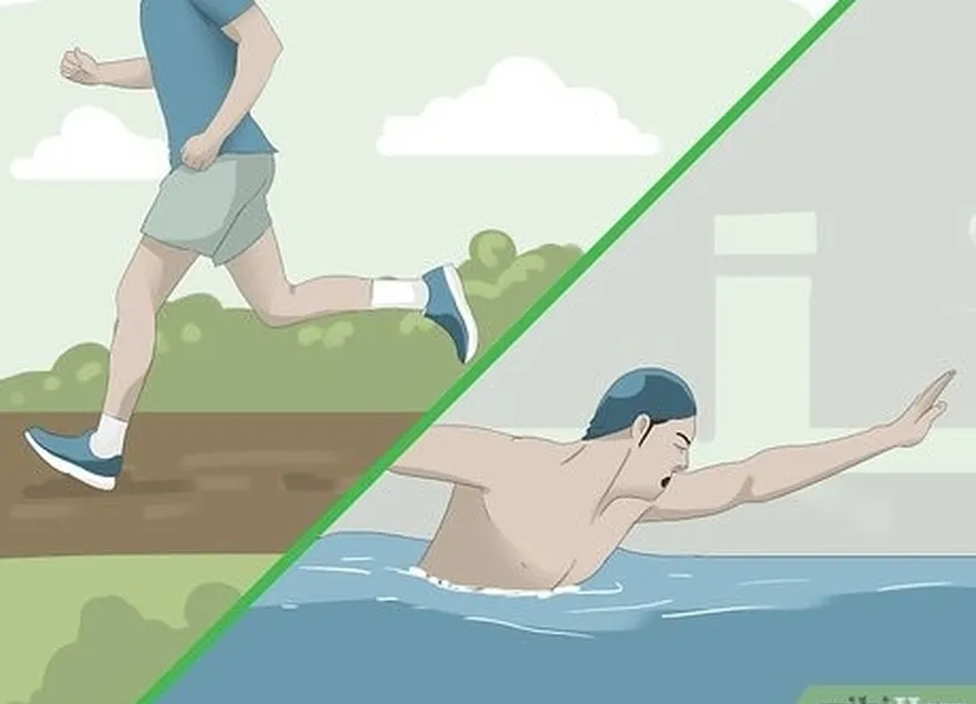 étape 2 essayez des activités telles que le jogging, le vélo, la natation et la randonnée.