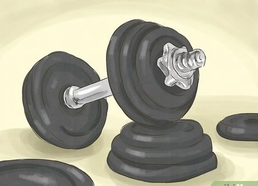 étape 4 investissez dans des poids libres ou des kettlebells pour augmenter la résistance.