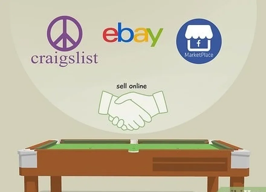 étape 2 : vendez le billard sur craigslist ou ebay pour gagner rapidement de l'argent.