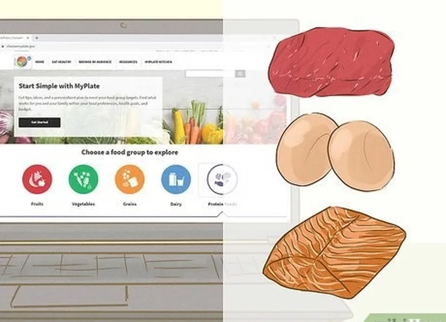 étape 1 ajoutez beaucoup de sources de protéines à votre régime alimentaire.