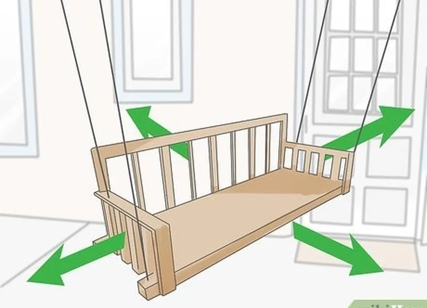 étape 3 donnez beaucoup d'espace à votre balançoire.