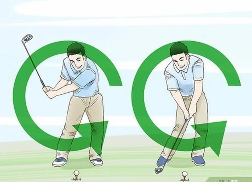 étape 5 commencez votre downswing au même rythme que votre backswing.