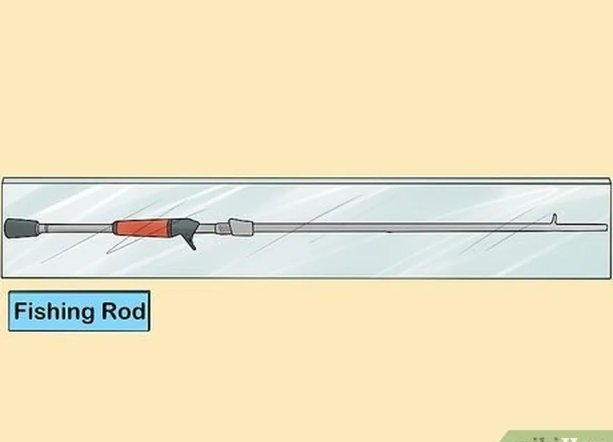 étape 3 achetez une canne à pêche pour tenir votre ligne d'appât.